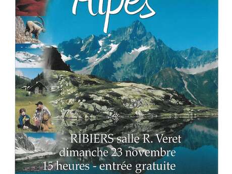Projection du film "Voyage dans les Alpes"