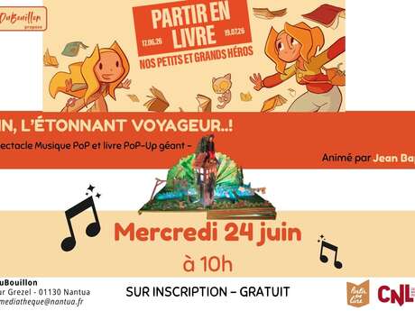 Spectacle : Baladin, l’étonnant voyageur..!