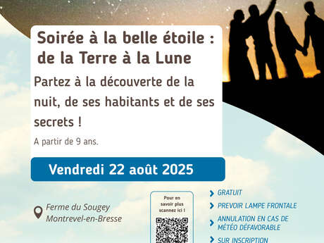 [Sortie nature] Soirée à la belle étoile : de la Terre à la Lune