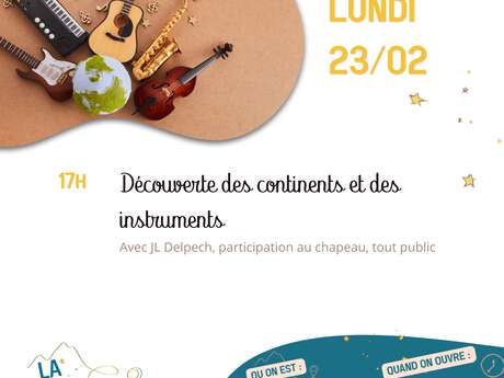 Découverte des continents et des instruments