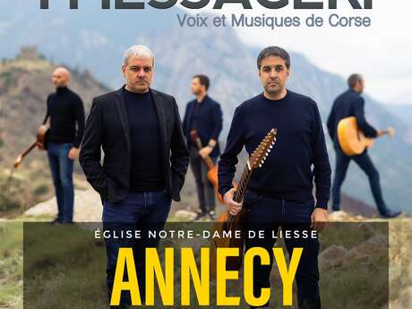 Concert : I Messageri, voix et musiques de Corse
