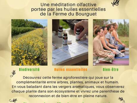 Expérience sensorielle à la Ferme du Bourguet