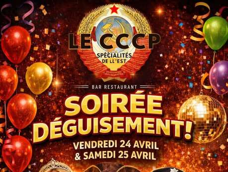 Soirée Déguisements au CCCP