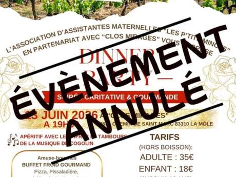 Dinner Party au Clos Mirages
