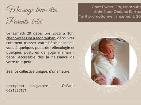 Taller - Masaje bebé