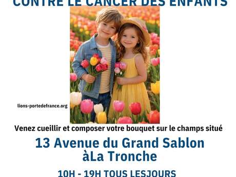 100 000 TULIPES POUR LES ENFNATS ATTEINTS DU CANCER