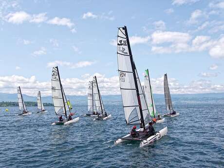 Cours particuliers de catamaran
