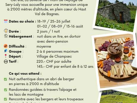 La vie en Alpage