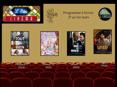 Eden cinema program
