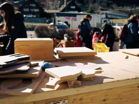 Timmerworkshop met de Bambins des Bois