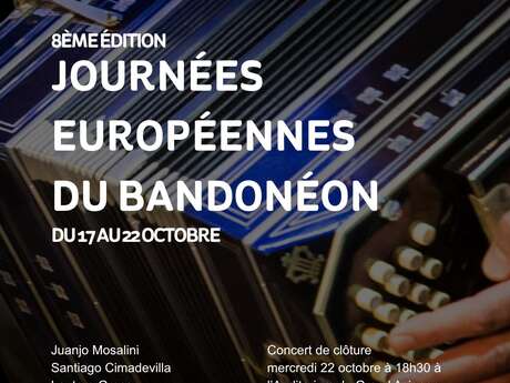 Journées européennes du bandonéon : concert de clôture