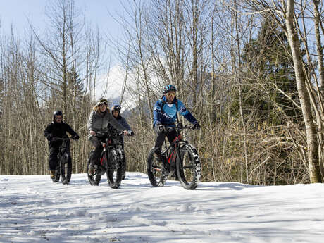 VTT électrique sur neige : l'échappée belle
