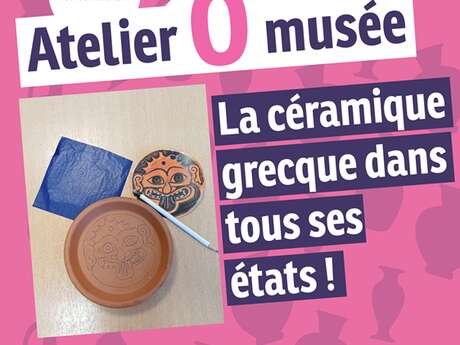 Les Ateliers Ô musée - Figure rouge ou noire : la céramique grecque…