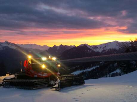 Monte dans ma dameuse - Tirage au sort