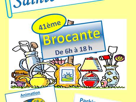 41ème brocante de Ste-Thérence