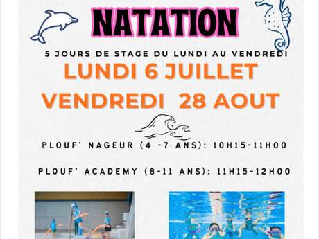 Stage de Natation à la Piscine de Valdeblore.