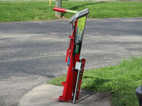 Station de réparation vélo