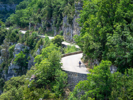 Tour du Verdon by bike: Stage Aiguines - Trigance