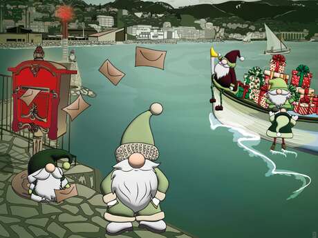 La boîte aux lettres du Père Noël