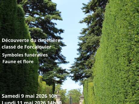 Printemps des cimetières : découverte du cimetière classé de Forcalquier