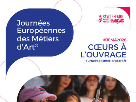 Journées Européennes des Métiers d'Art avec Macadam