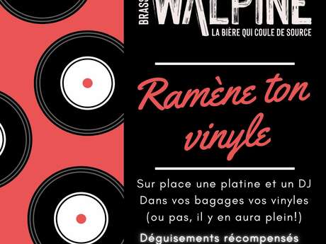 Soirée Ramène ton vinyle