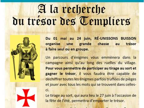 Buisson: Auf der Suche nach dem Schatz der Templer!