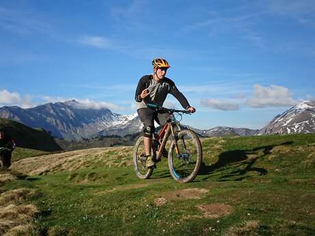Piste VTT Descente : L'arête