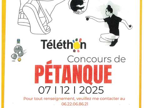Concours de boules | Téléthon
