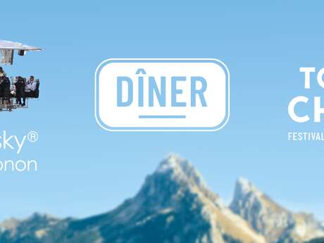Diner in the Sky by Cédric PLASSAT, restaurant L'Otrement