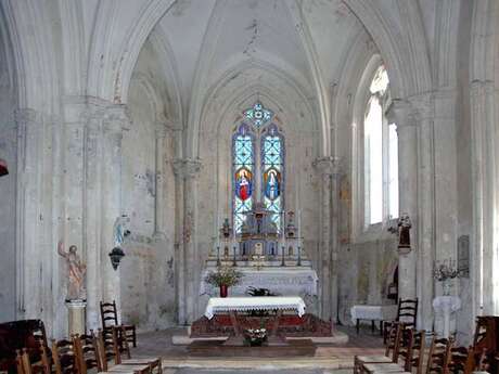 Saint-Jean Baptiste church in Saint-Jean d'Angle