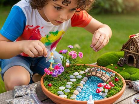 Atelier enfant "Création d'un jardin féérique" à Villaverde