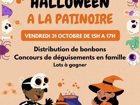Venez fêter Halloween  à la patinoire Venez fêter Halloween  à la patinoire
