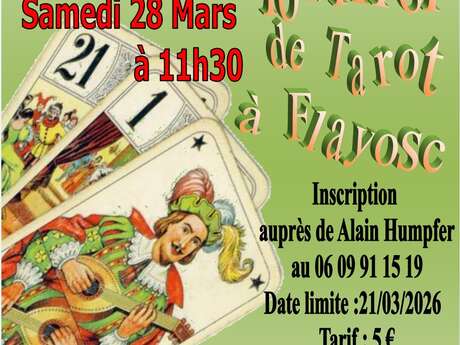 Tournoi de tarot à Flayosc
