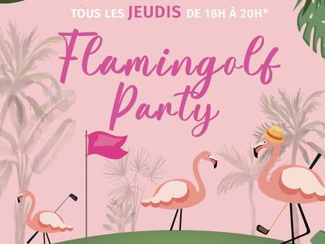 Flamingolf party in Golf Up