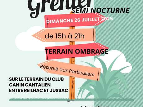 Vide grenier du Club Canin Cantalien
