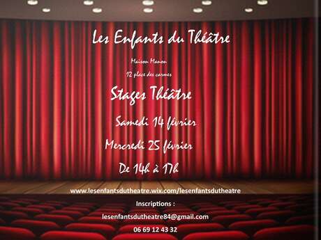 Stage théâtre jeune public