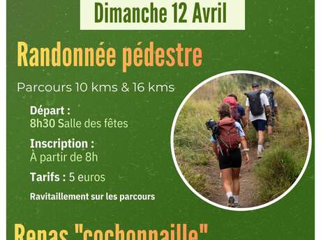 Randonnée Pédestre & Repas "cochonnaille"