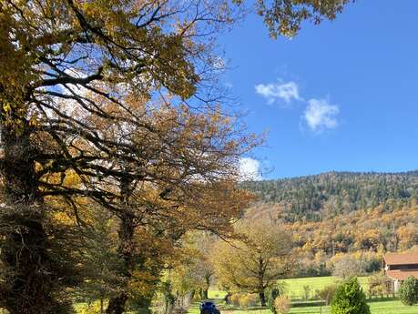 Parcours gravel rouge - Le tour du Haut-Valromey en gravel - Espace FFC Ain Forestière