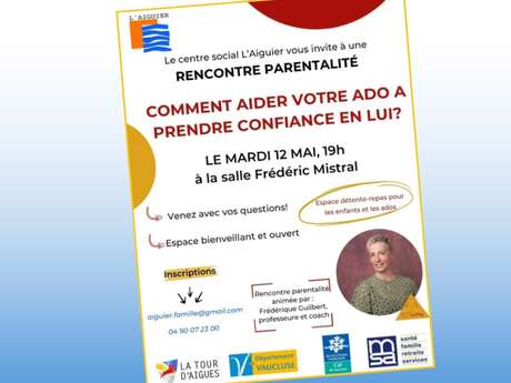 Rencontre Parentalité au centre social de l'Aiguier