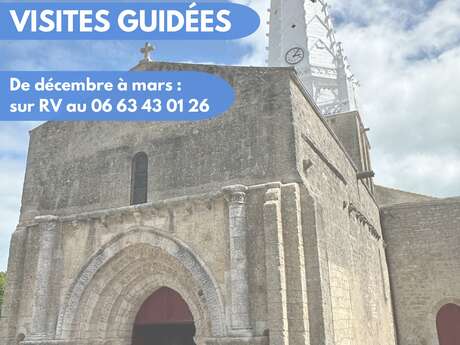 Visita guiada de la iglesia de Ars-en-Ré
