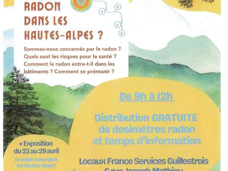 Le radon dans les Hautes-Alpes ?