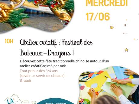 Atelier créatif - Festival des Bateaux-Dragons