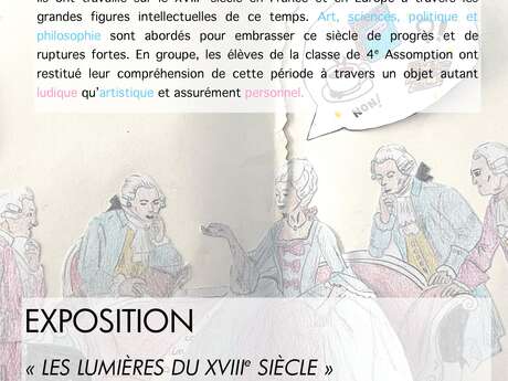 Exposition - Les Lumières du XVIIIe siècle
