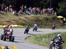 Course de côte de motos