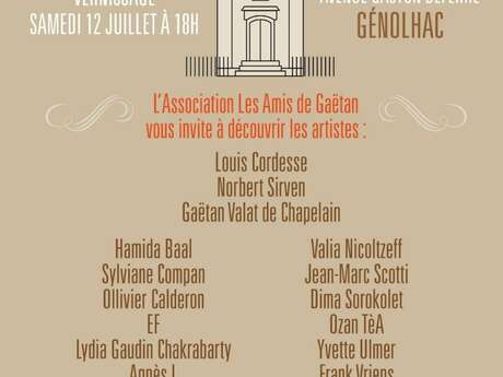 Exposition d'art contemporain