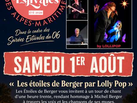 Serata estiva con Les Etoiles de Berger a cura di Lolly Pop