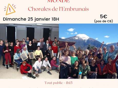 Stage de chants polyphoniques - Un week-end enchanté