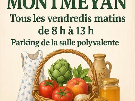 Marché du vendredi (12 exposants)
