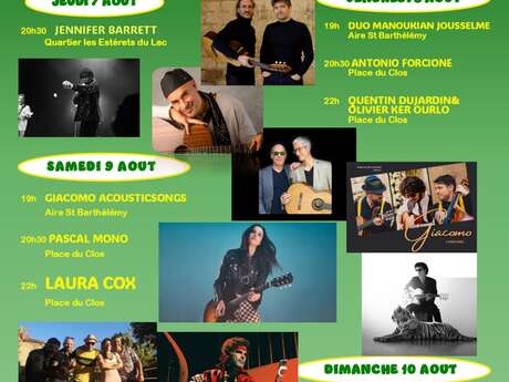 Festival international de guitare - 10 Concerts gratuits